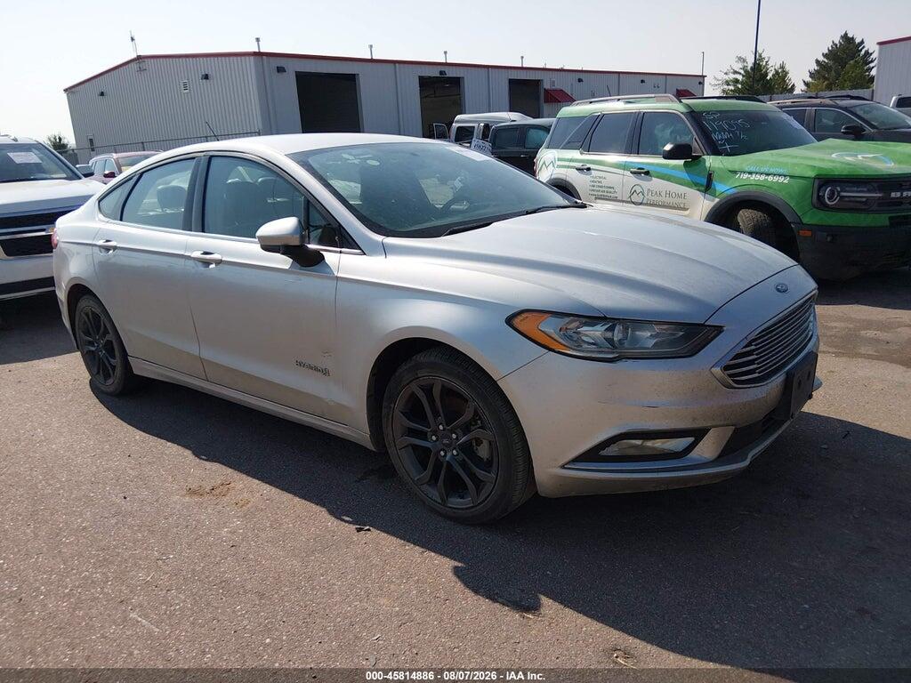 3FA6P0LU0JR124572 2018 FORD FUSION HYBRID photo no. 1