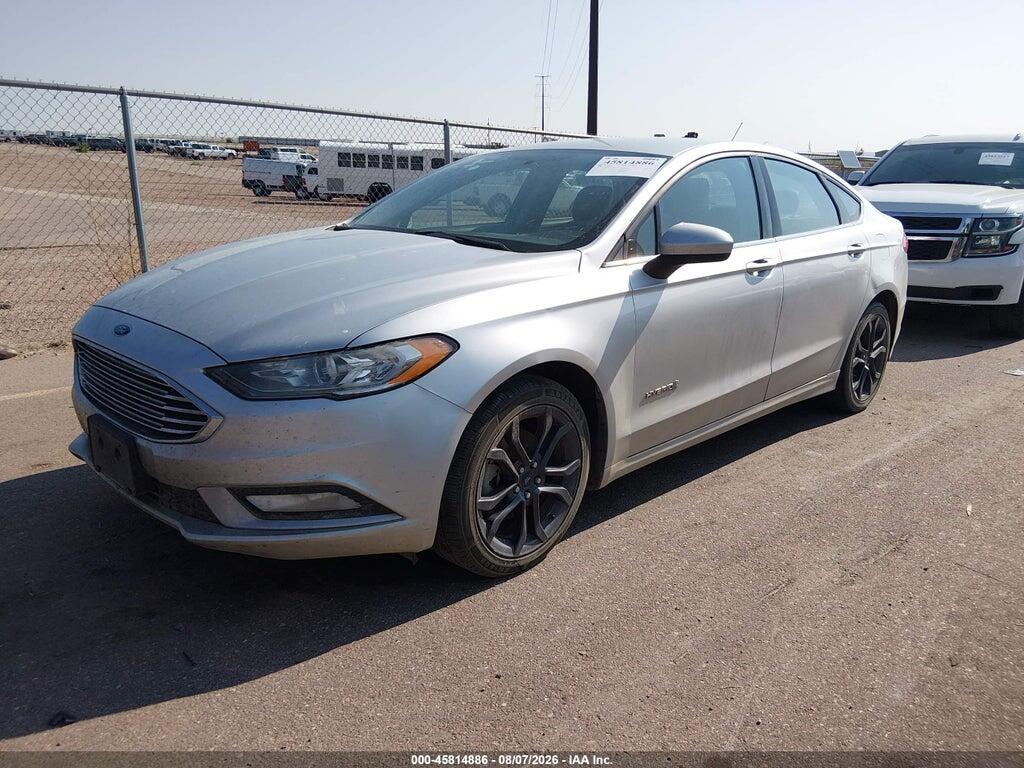 3FA6P0LU0JR124572 2018 FORD FUSION HYBRID photo no. 2