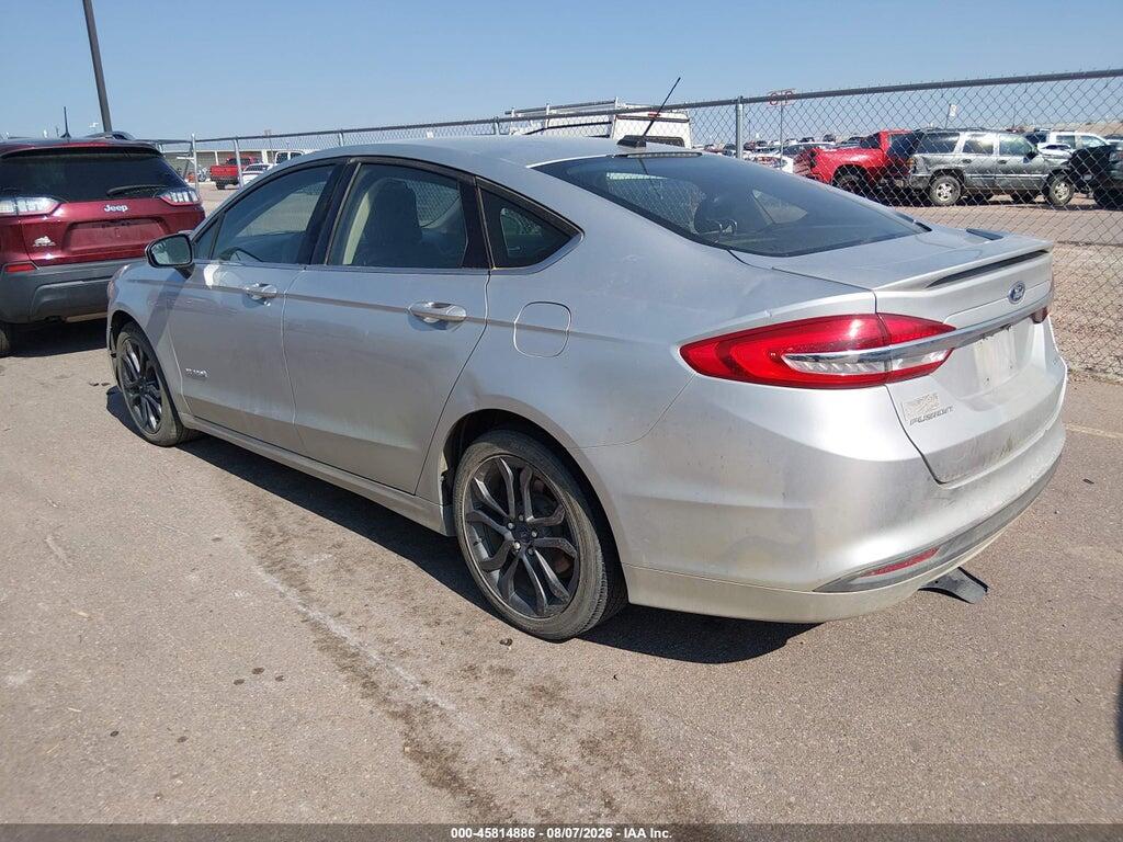 3FA6P0LU0JR124572 2018 FORD FUSION HYBRID photo no. 3