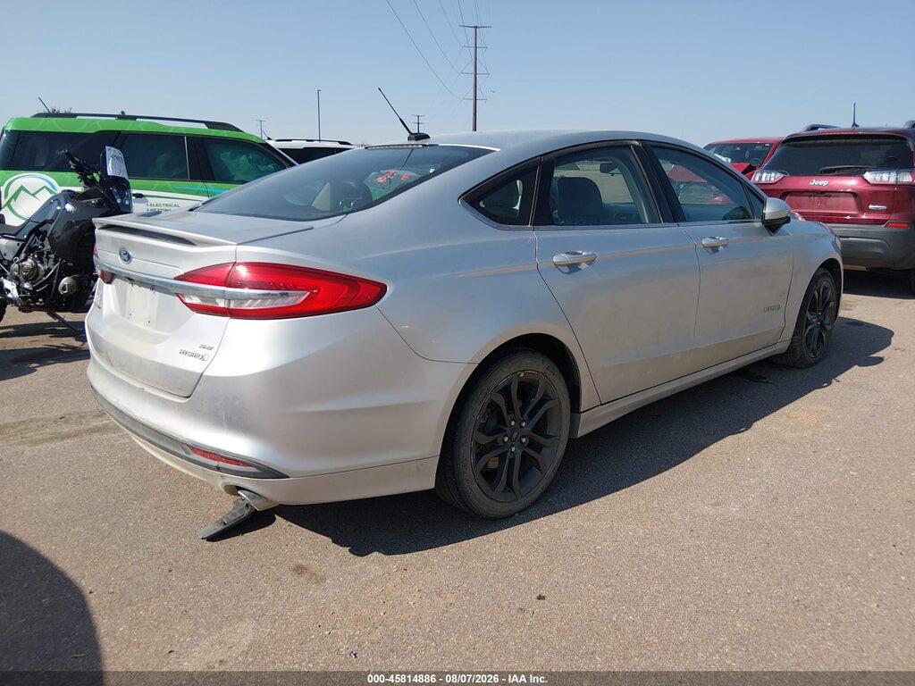 3FA6P0LU0JR124572 2018 FORD FUSION HYBRID photo no. 4