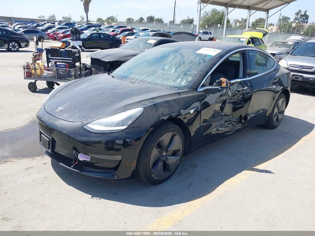 5YJ3E1EA3JF151682 2018 TESLA MODEL 3 photo no. 2