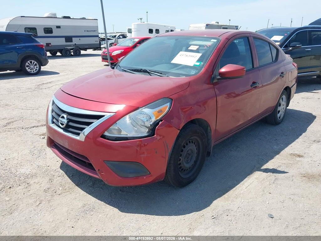 3N1CN7AP6JL802434 2018 NISSAN VERSA photo no. 2