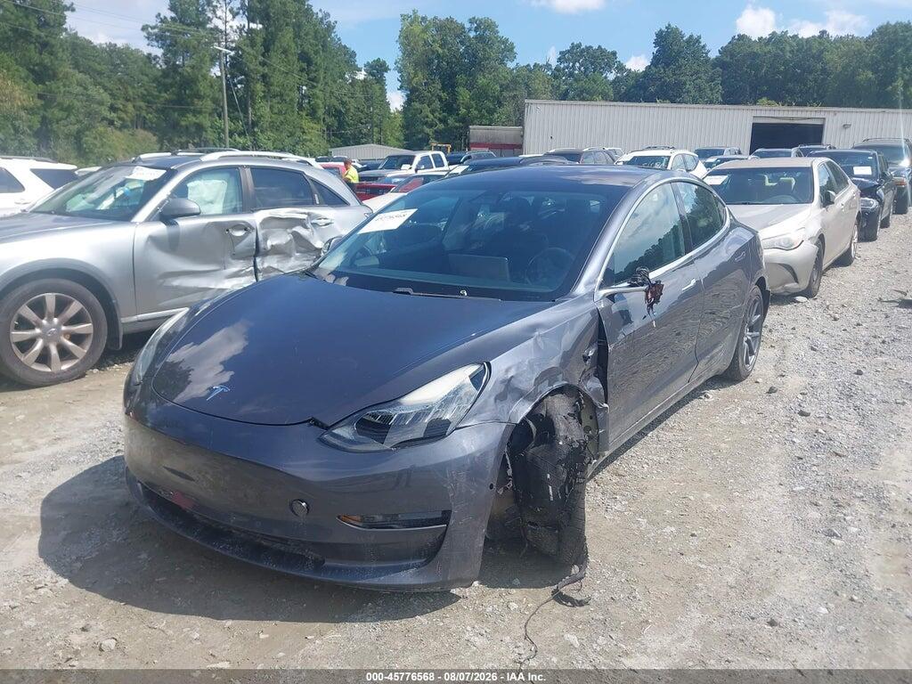 5YJ3E1EA1JF041729 2018 TESLA MODEL 3 photo no. 2