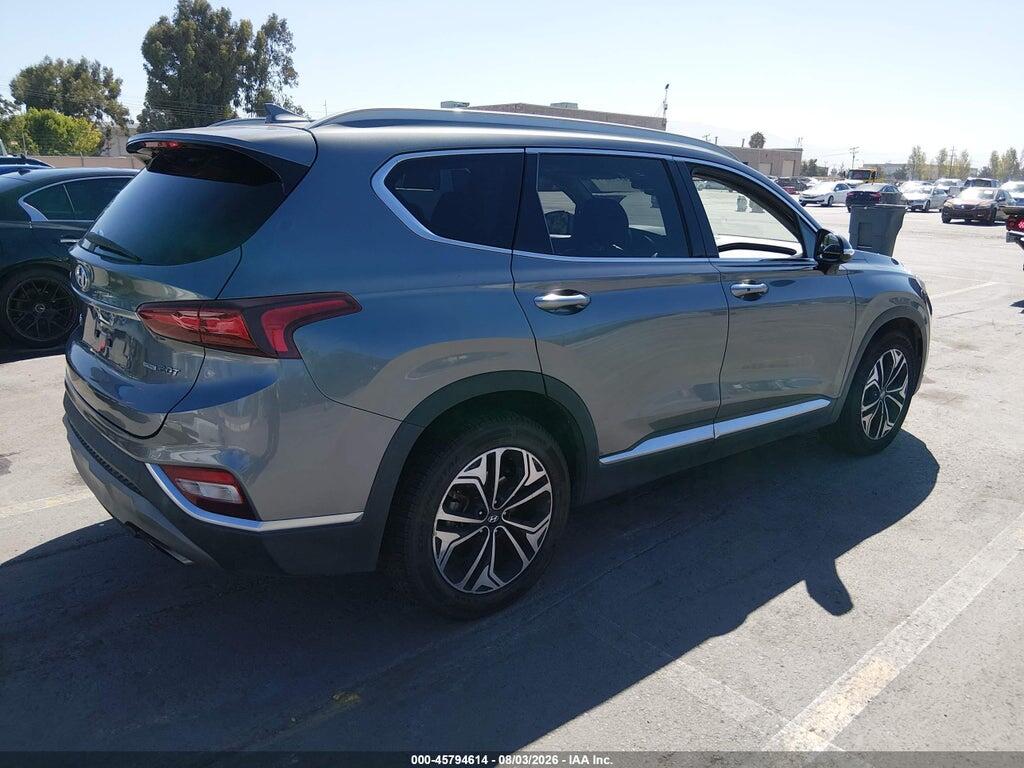 5NMS5CAA6KH033106 2019 HYUNDAI SANTA FE photo no. 4