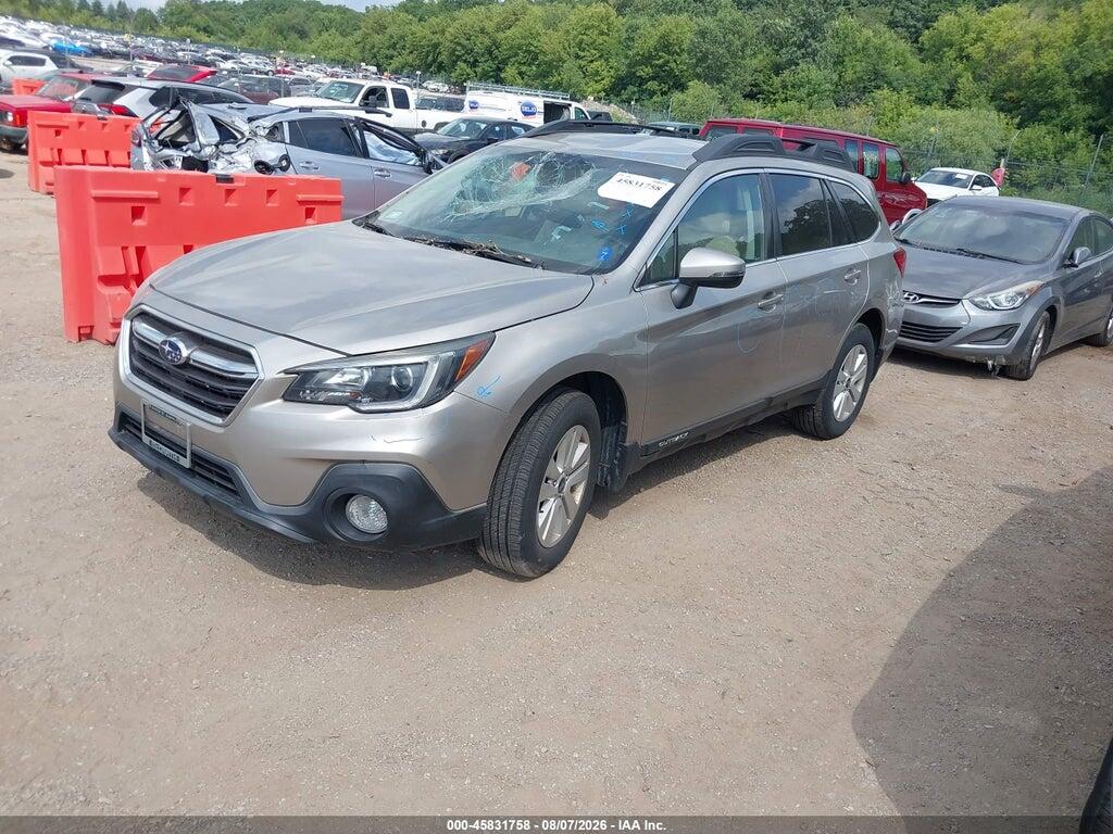 4S4BSAFC2K3381907 2019 SUBARU OUTBACK photo no. 2