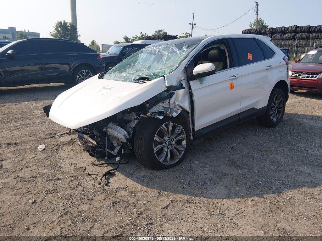2FMPK4K97KBB15221 2019 FORD EDGE photo no. 2