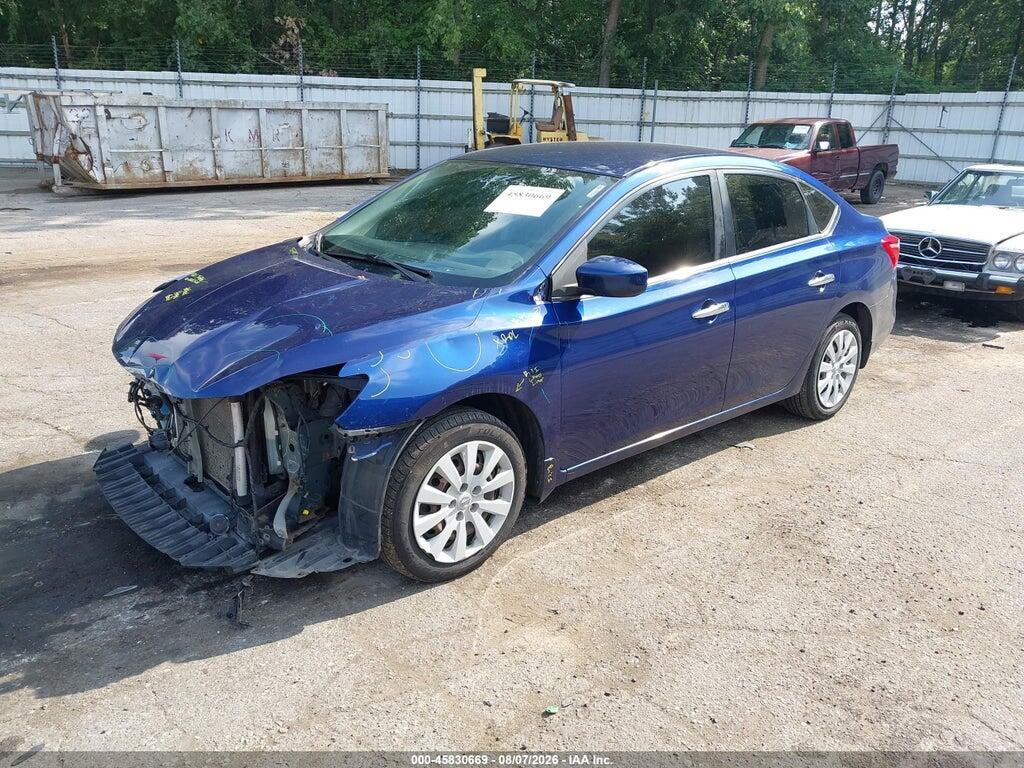 3N1AB7AP4KY217601 2019 NISSAN SENTRA photo no. 2