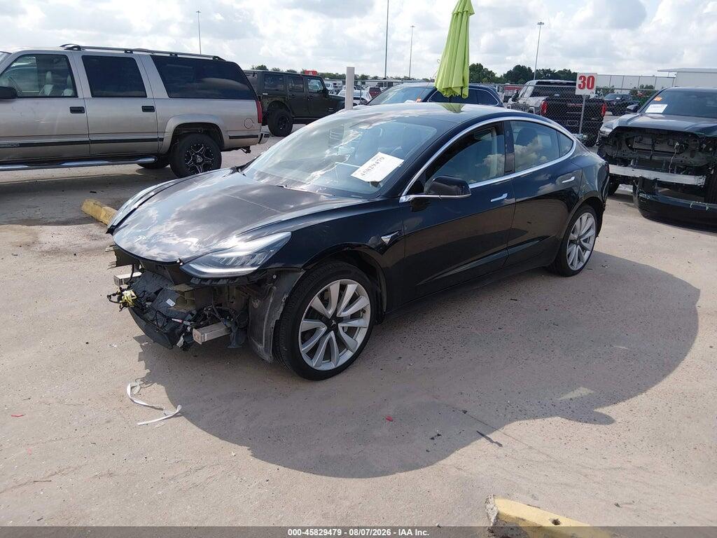 5YJ3E1EA0KF412543 2019 TESLA MODEL 3 photo no. 2