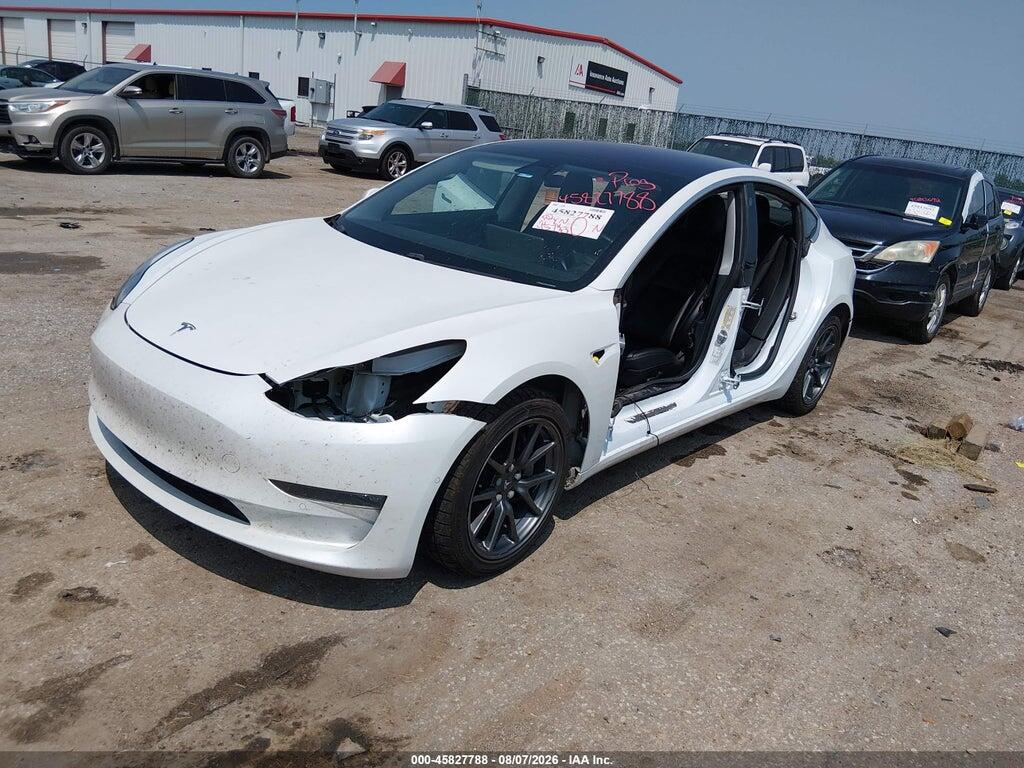 5YJ3E1EA6KF309742 2019 TESLA MODEL 3 photo no. 2