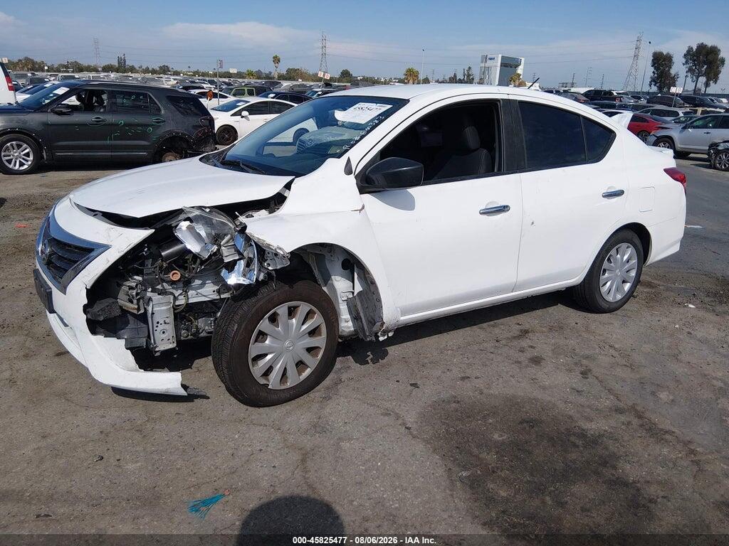 3N1CN7AP3KL850765 2019 NISSAN VERSA photo no. 2