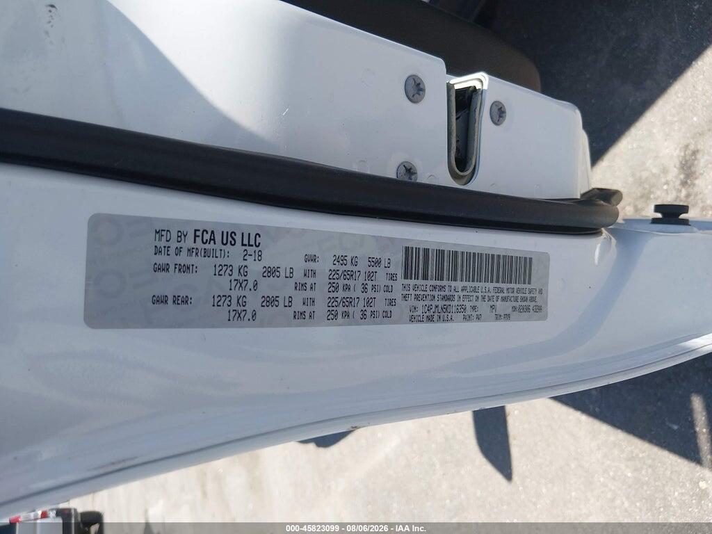 1C4PJMLN5KD116350 2019 JEEP CHEROKEE photo no. 9