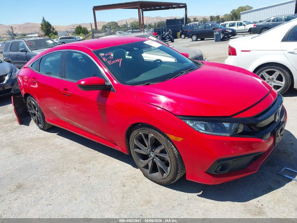 2HGFC2F81KH508665 2019 HONDA CIVIC photo no. 1