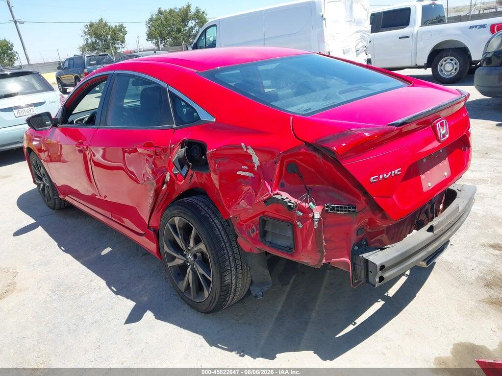 2HGFC2F81KH508665 2019 HONDA CIVIC photo no. 3