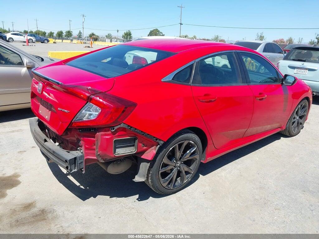 2HGFC2F81KH508665 2019 HONDA CIVIC photo no. 4