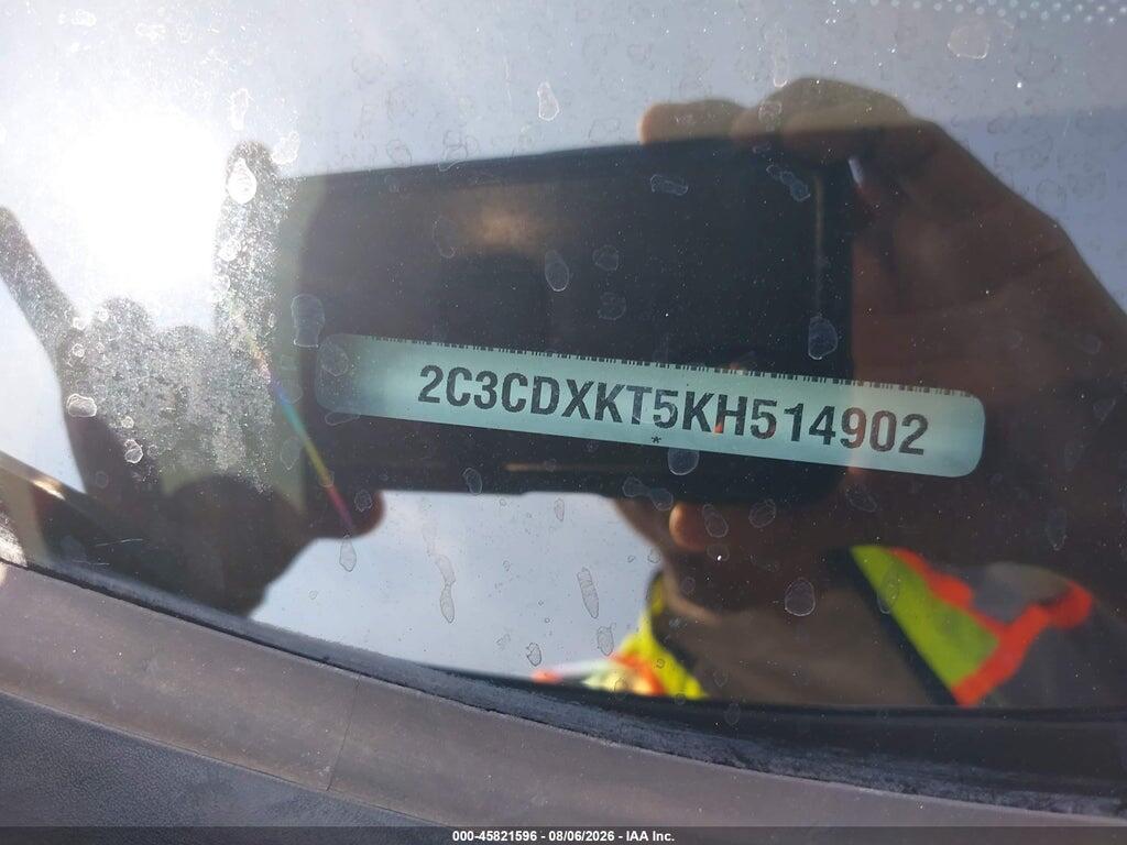 2C3CDXKT5KH514902 2019 DODGE CHARGER photo no. 9