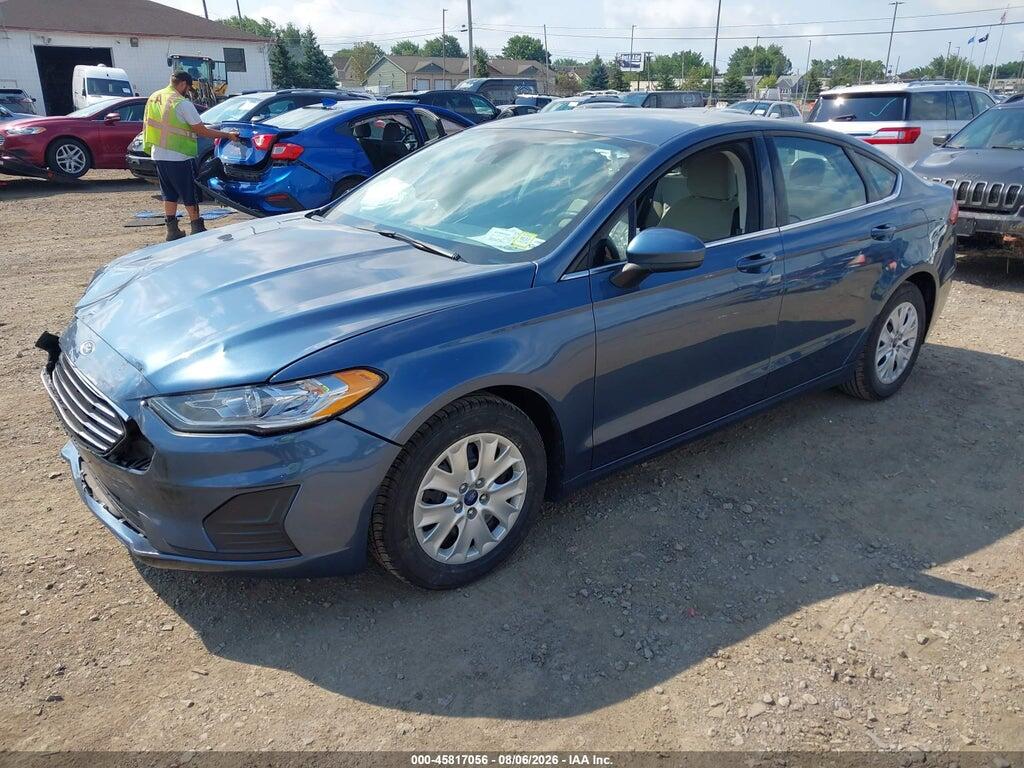 3FA6P0G70KR126182 2019 FORD FUSION photo no. 2