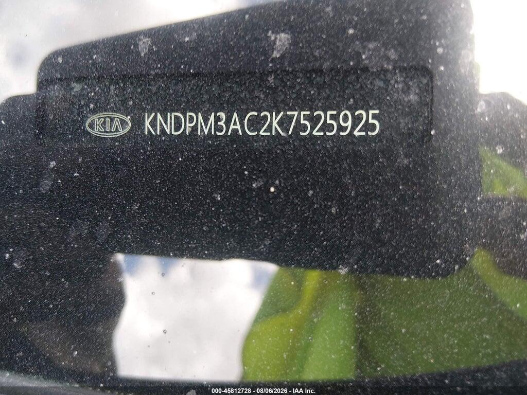 KNDPM3AC2K7525925 2019 KIA SPORTAGE photo no. 9