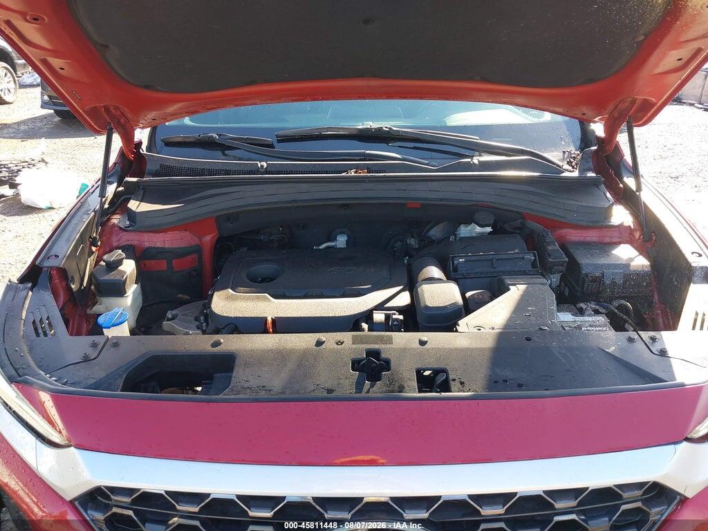 5NMS2CAD4KH102099 2019 HYUNDAI SANTA FE photo no. 10