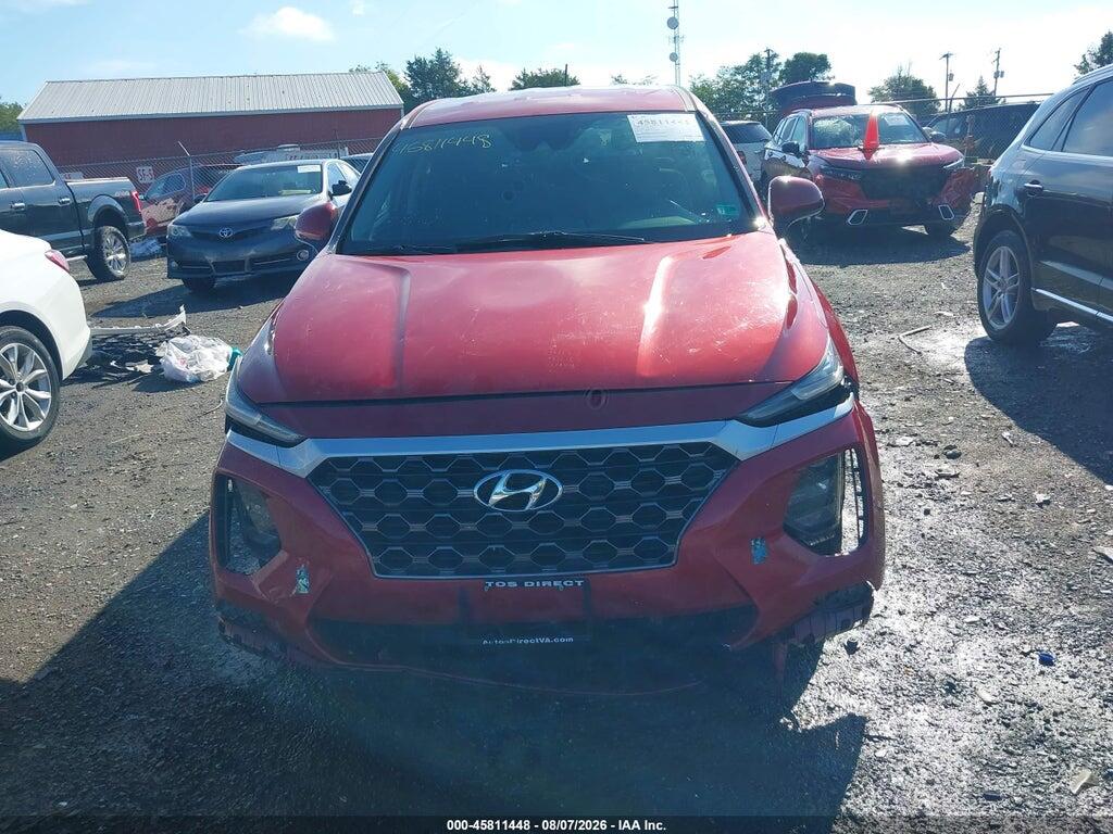 5NMS2CAD4KH102099 2019 HYUNDAI SANTA FE photo no. 12