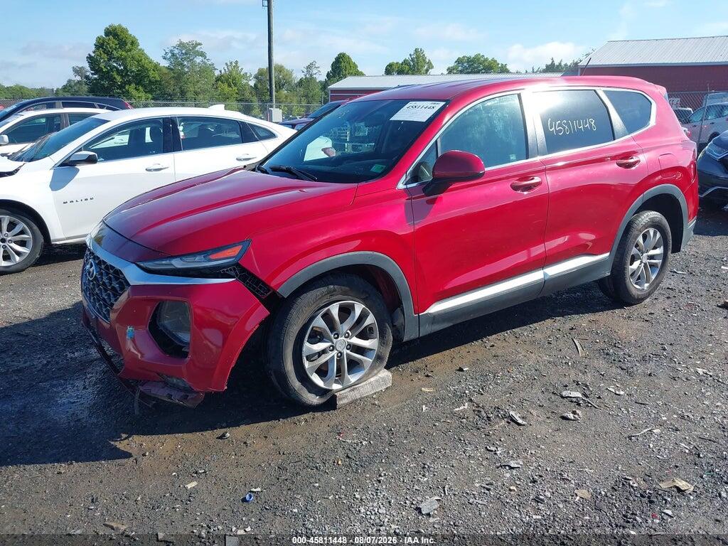 5NMS2CAD4KH102099 2019 HYUNDAI SANTA FE photo no. 2