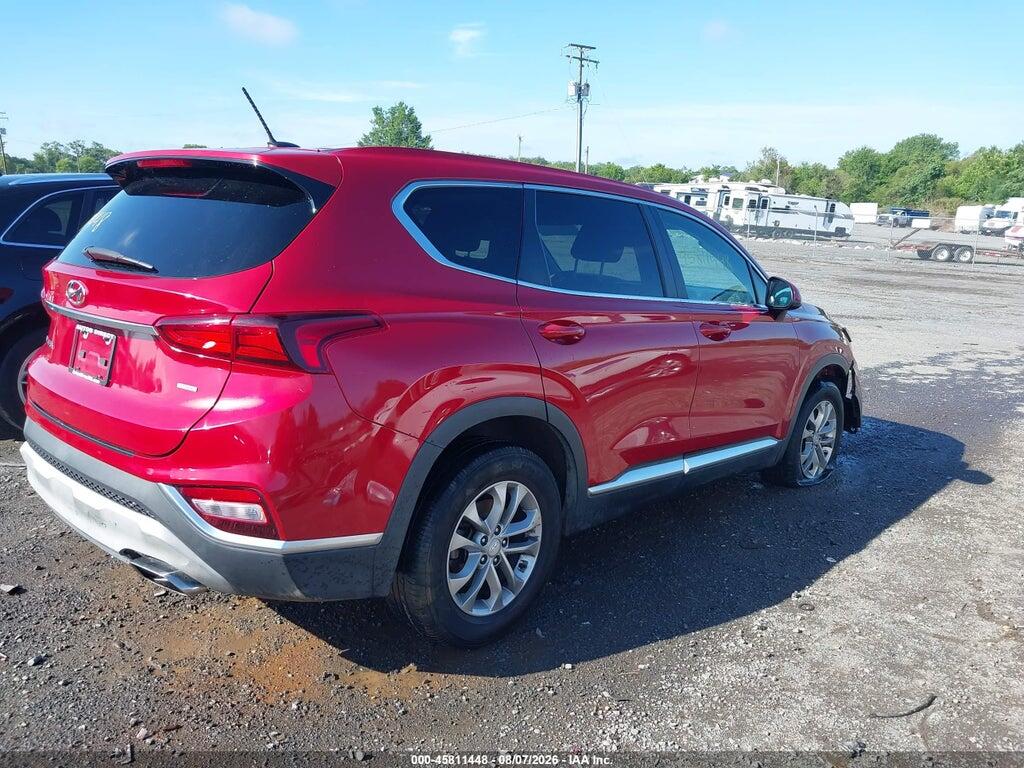 5NMS2CAD4KH102099 2019 HYUNDAI SANTA FE photo no. 4