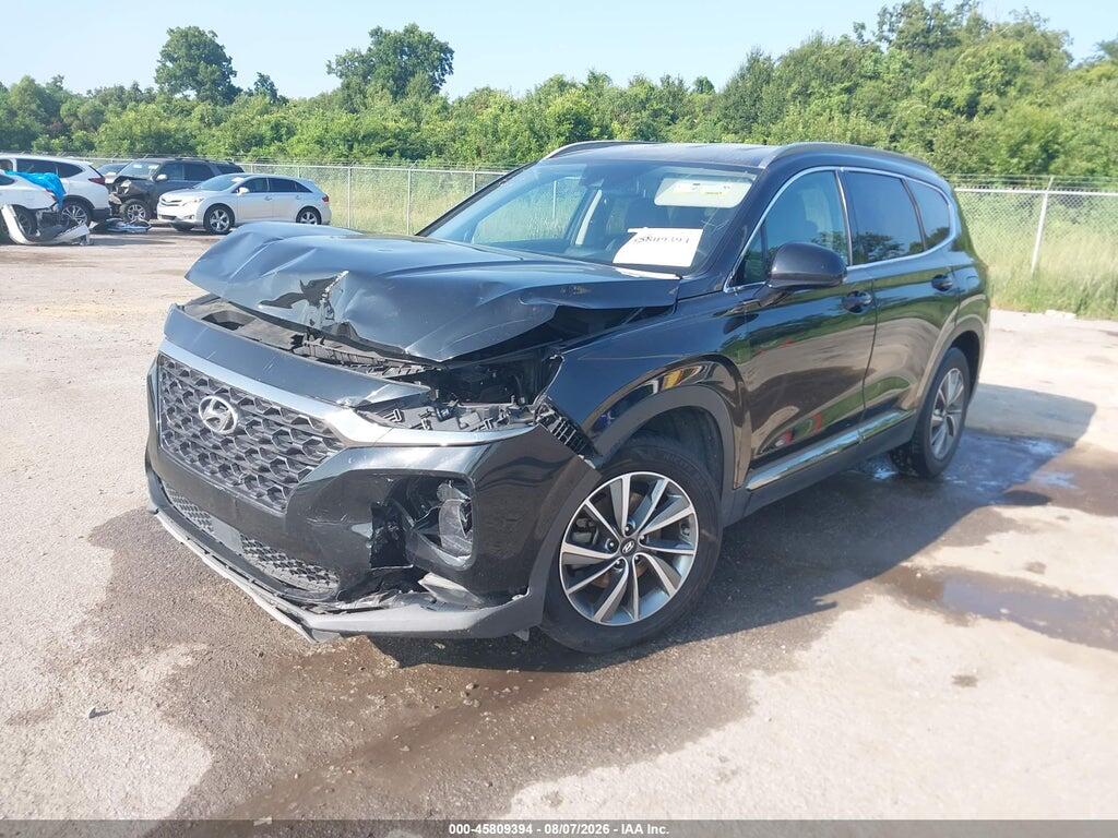 5NMS33AD5KH046011 2019 HYUNDAI SANTA FE photo no. 2