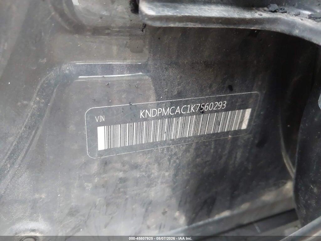 KNDPMCAC1K7560293 2019 KIA SPORTAGE photo no. 9