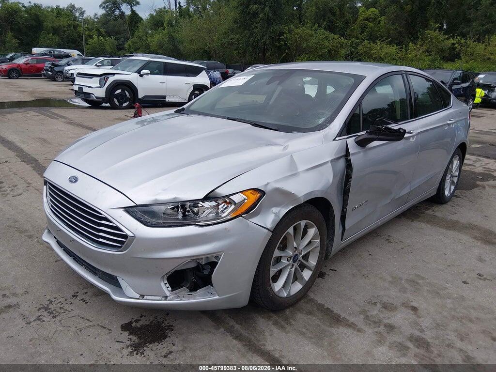 3FA6P0LUXKR272276 2019 FORD FUSION HYBRID photo no. 2