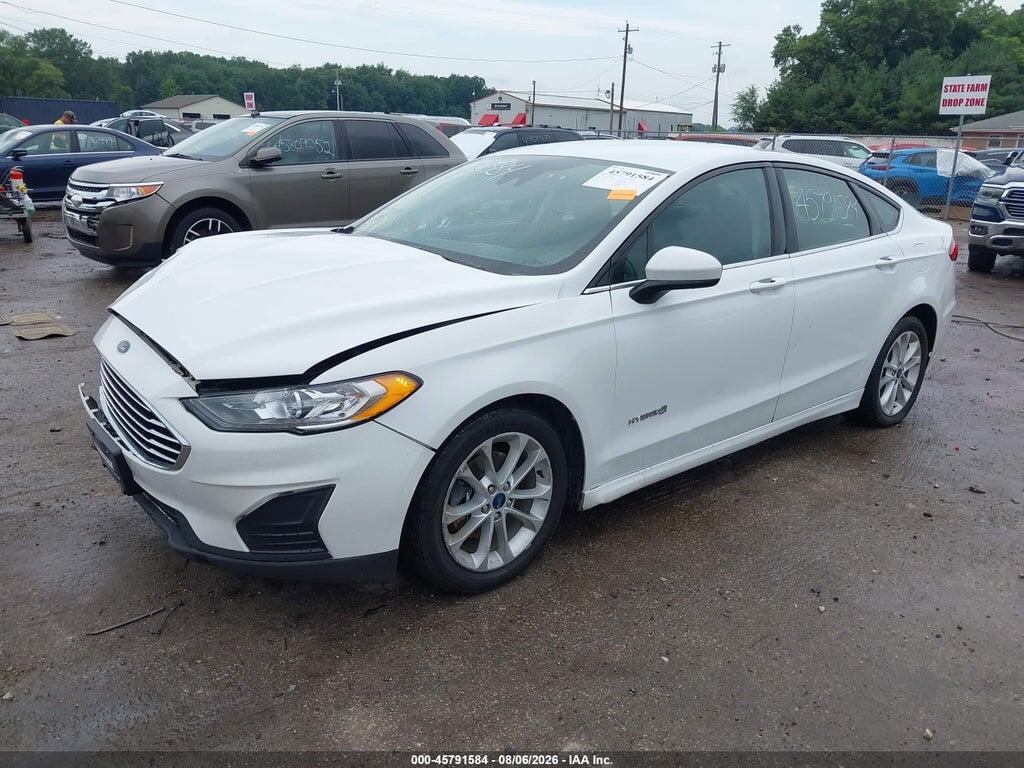 3FA6P0LU2KR102686 2019 FORD FUSION HYBRID photo no. 2