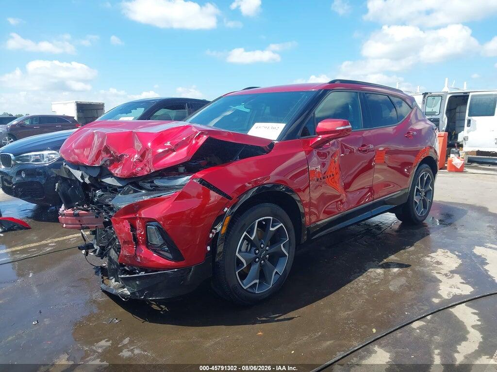 3GNKBERS6KS643010 2019 CHEVROLET BLAZER photo no. 2