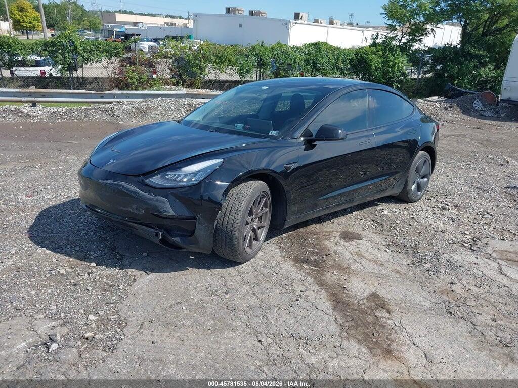 5YJ3E1EB8KF385729 2019 TESLA MODEL 3 photo no. 2