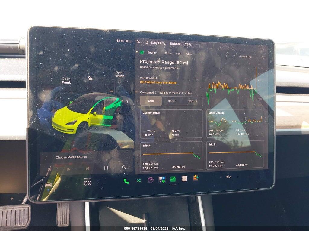 5YJ3E1EB8KF385729 2019 TESLA MODEL 3 photo no. 7