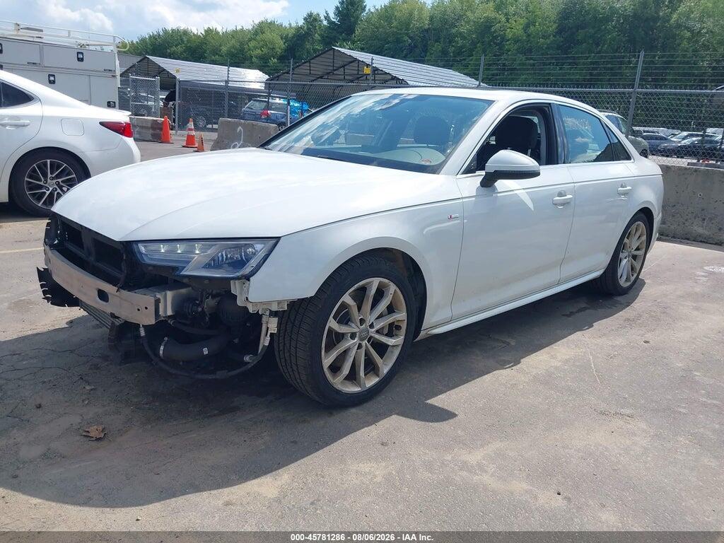 WAUDNAF45KN014272 2019 AUDI A4 photo no. 2