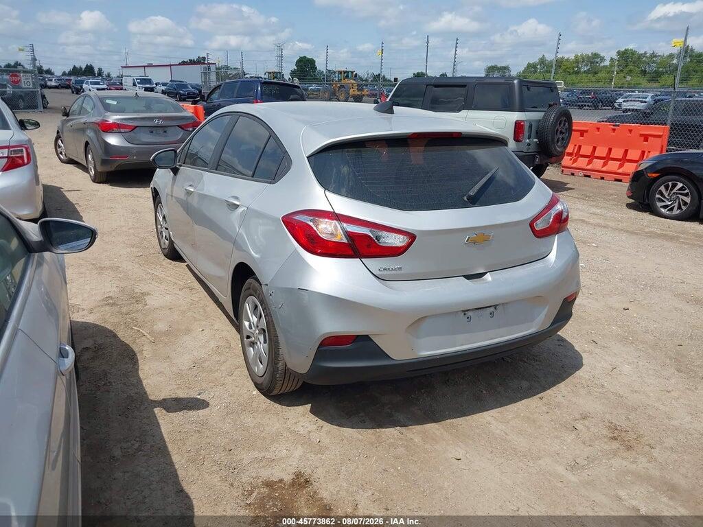 3G1BC6SM0KS535112 2019 CHEVROLET CRUZE photo no. 3