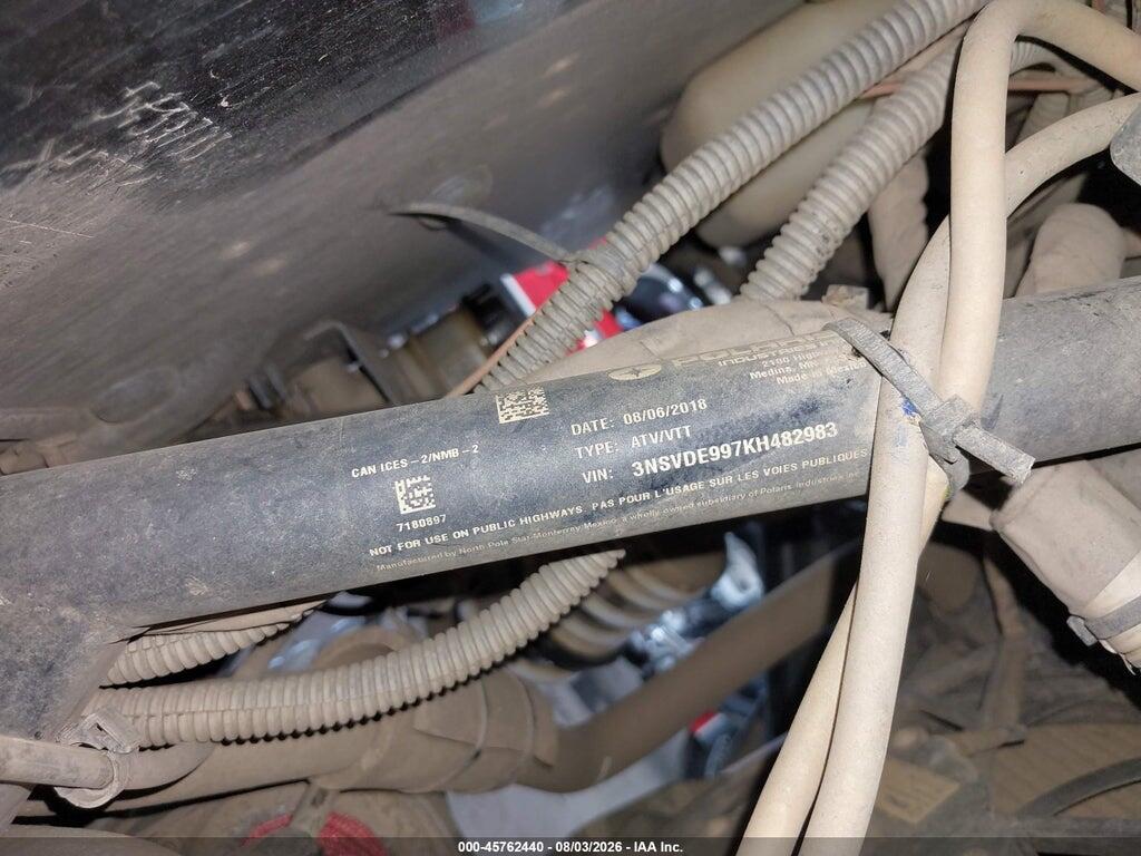 3NSVDE997KH482983 2019 POLARIS RZR photo no. 10