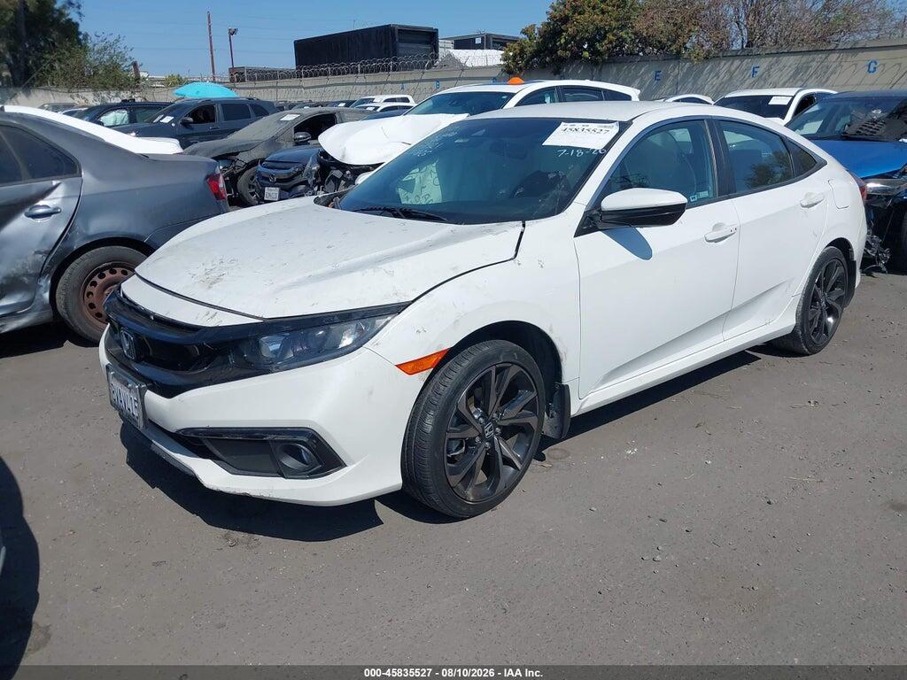 2HGFC2F85LH597321 2020 HONDA CIVIC photo no. 2