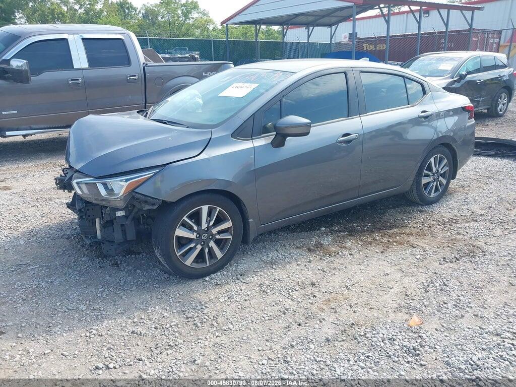 3N1CN8EVXLL845899 2020 NISSAN VERSA photo no. 2