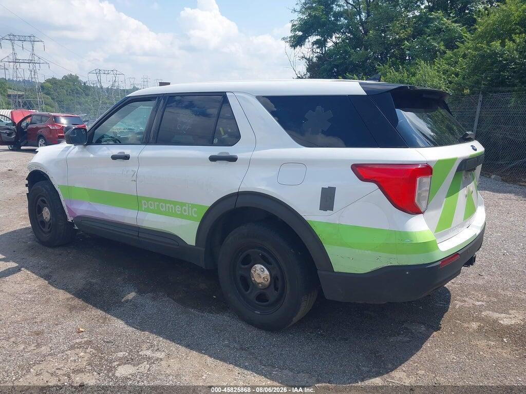 1FM5K8AB8LGA64129 2020 FORD POLICE INTERCEPTOR UTILITY photo no. 3