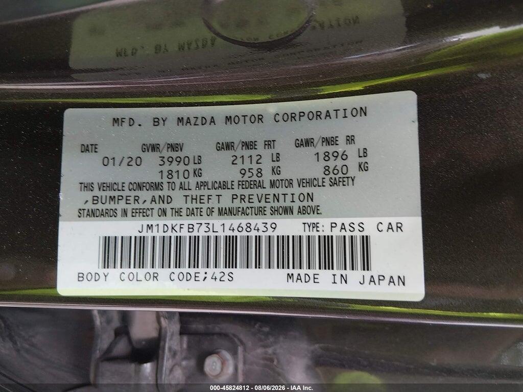 JM1DKFB73L1468439 2020 MAZDA CX-3 photo no. 9