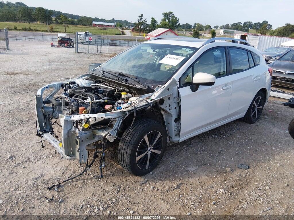 4S3GTAD62L3700549 2020 SUBARU IMPREZA photo no. 2