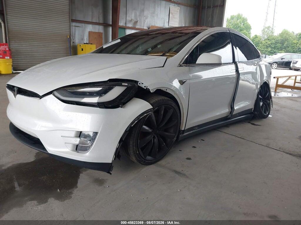5YJXCBE21LF286488 2020 TESLA MODEL X photo no. 2