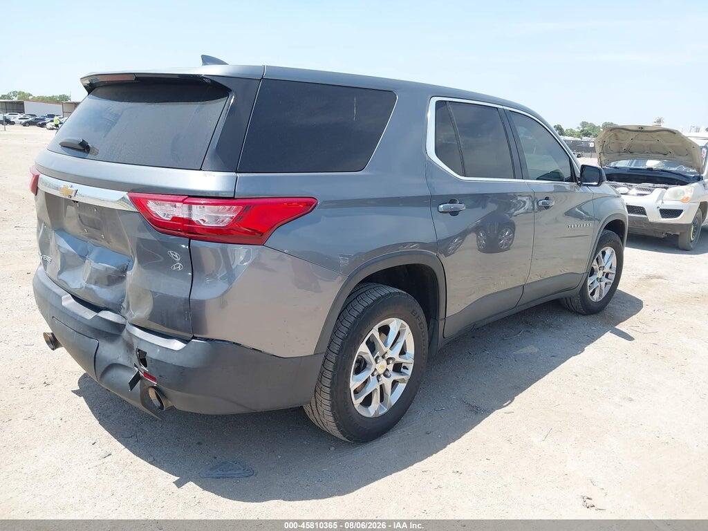 1GNERFKW4LJ238424 2020 CHEVROLET TRAVERSE photo no. 4