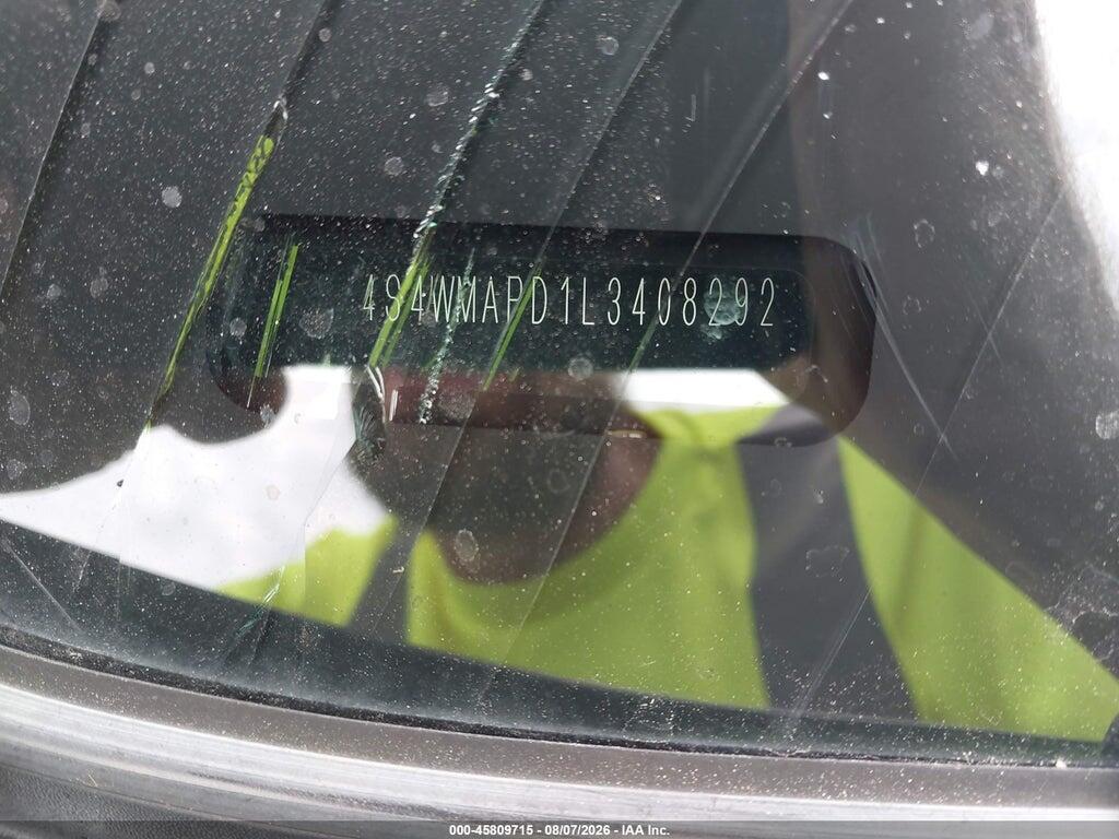 4S4WMAPD1L3408292 2020 SUBARU ASCENT photo no. 9
