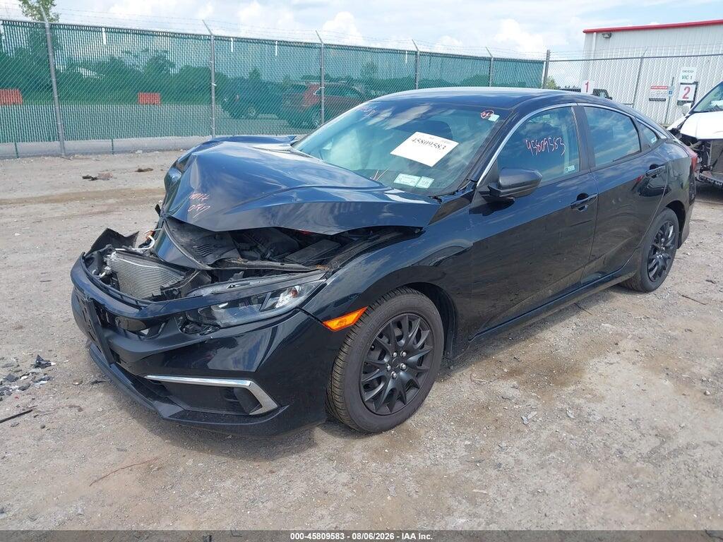 2HGFC2F67LH589414 2020 HONDA CIVIC photo no. 2