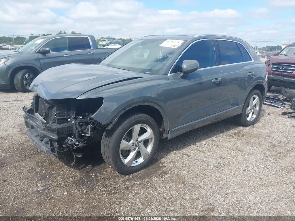 WA1BECF39L1004408 2020 AUDI Q3 photo no. 2