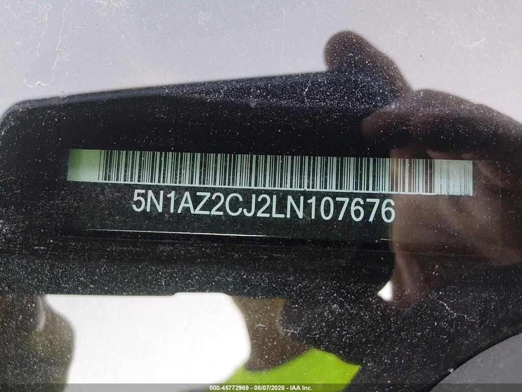 5N1AZ2CJ2LN107676 2020 NISSAN MURANO photo no. 9