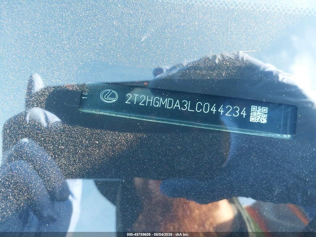 2T2HGMDA3LC044234 2020 LEXUS RX 450H photo no. 9