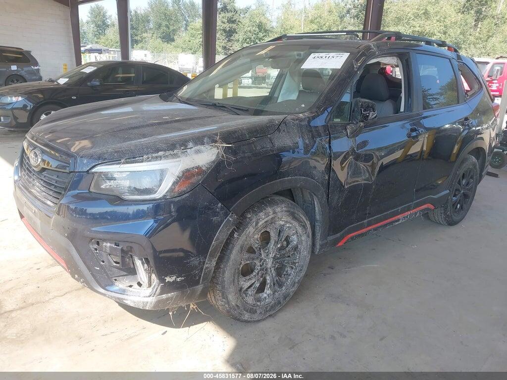 JF2SKARC8MH543661 2021 SUBARU FORESTER photo no. 2