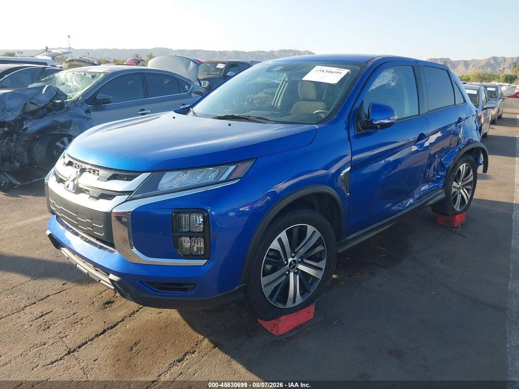 JA4APVAU2MU010049 2021 MITSUBISHI OUTLANDER SPORT photo no. 2
