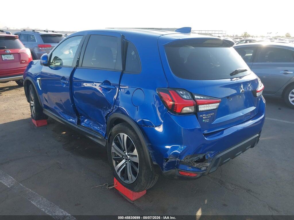 JA4APVAU2MU010049 2021 MITSUBISHI OUTLANDER SPORT photo no. 3